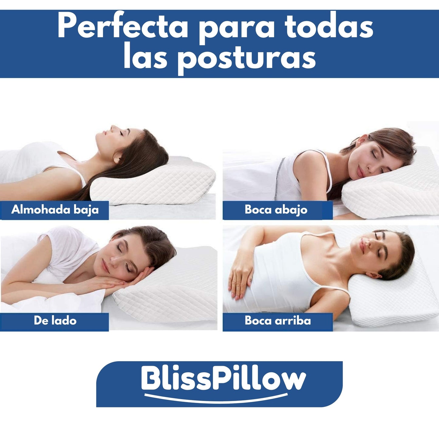 BlissPillow® - Almohada Ortopédica Inteligente