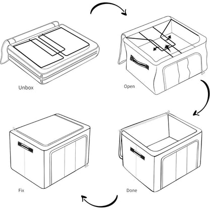 MadeSpace® - Caja almacenamiento plegable