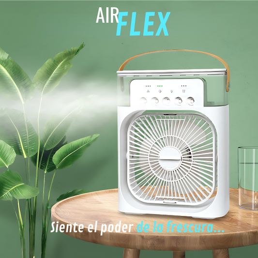 AirFlex® - Ventilador Portátil Con Humificador