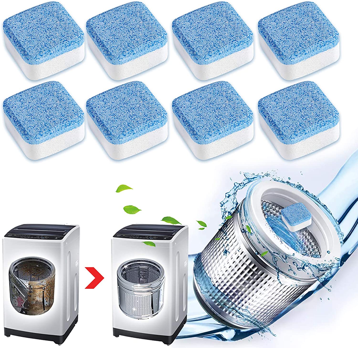 PASTILLAS DE LIMPIEZA PROFUNDA PARA LAVADORAS – Chile Necessities